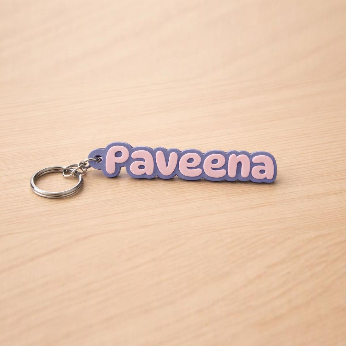 Custom 3D Printed Name Keychain