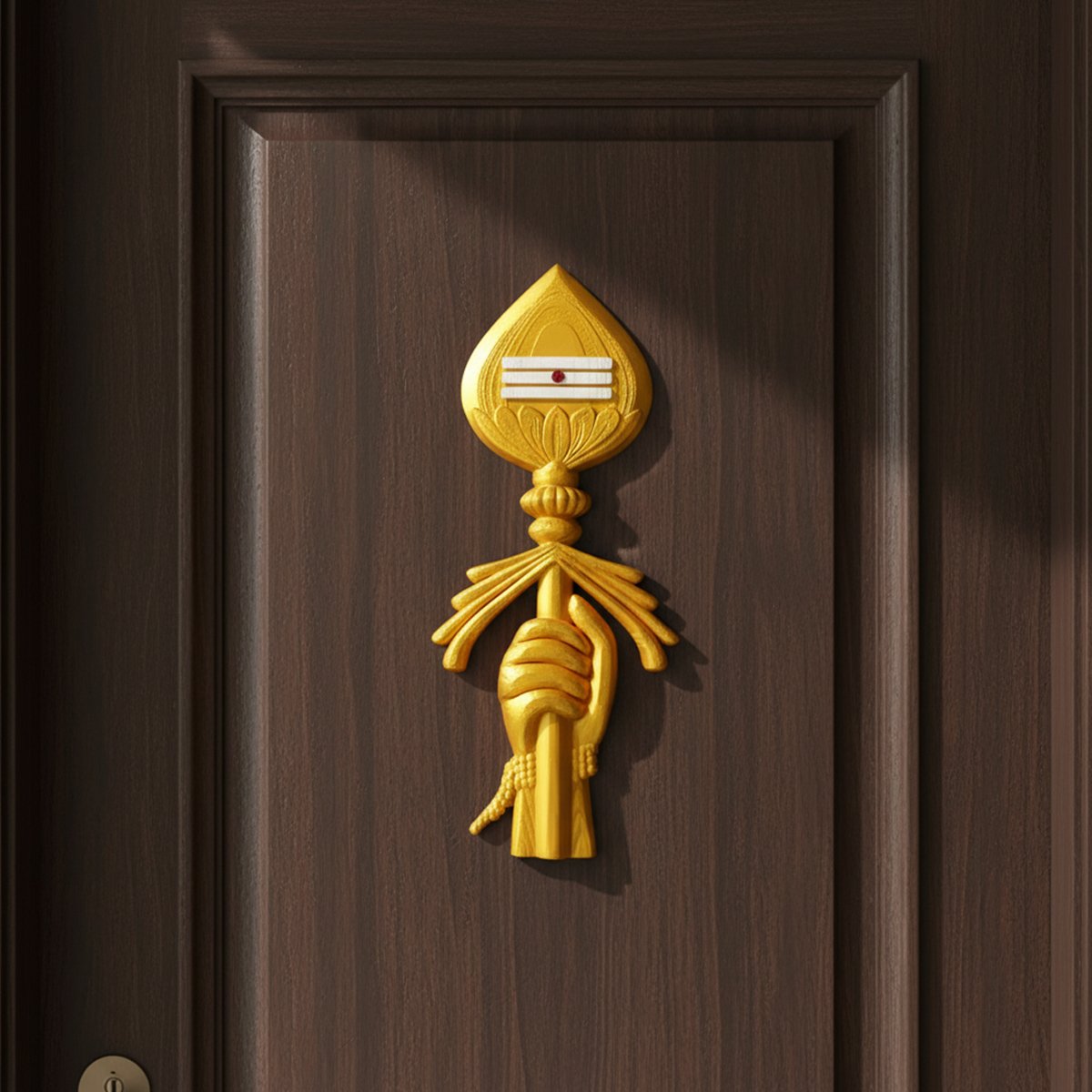 3D Printed Murugan Vel Wall & Door Decor - 15 CM