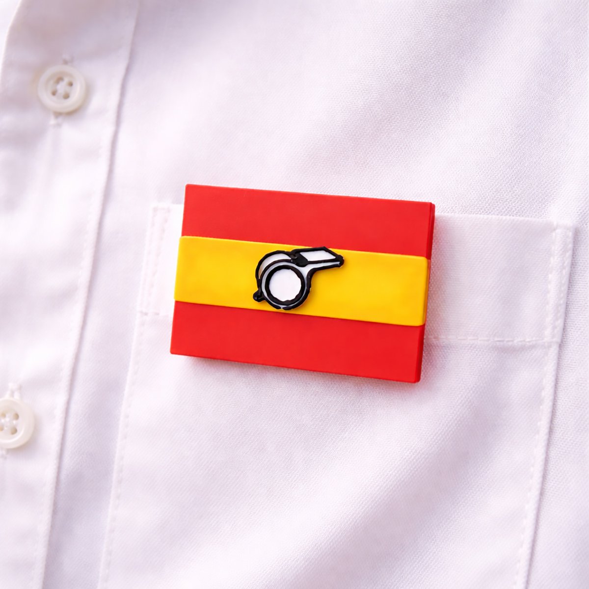 TVK Flag Pin Badge | Tamilaga Vettri Kazhagam Flag Badge